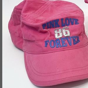 Pink Victoria secret hat